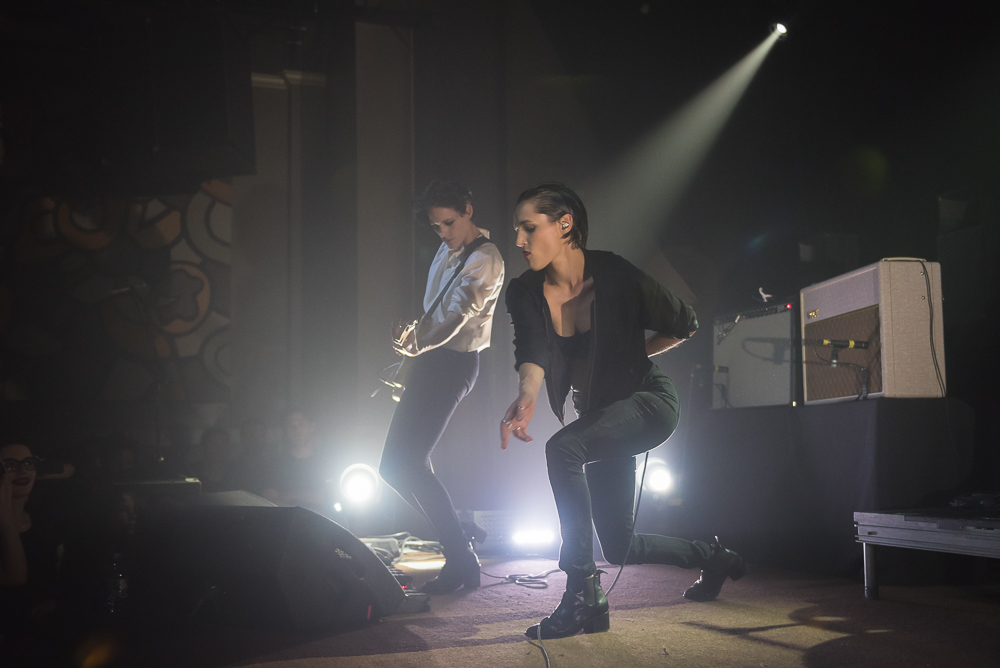 Savages, Wonder Ballroom, photo by Jeff Ryan