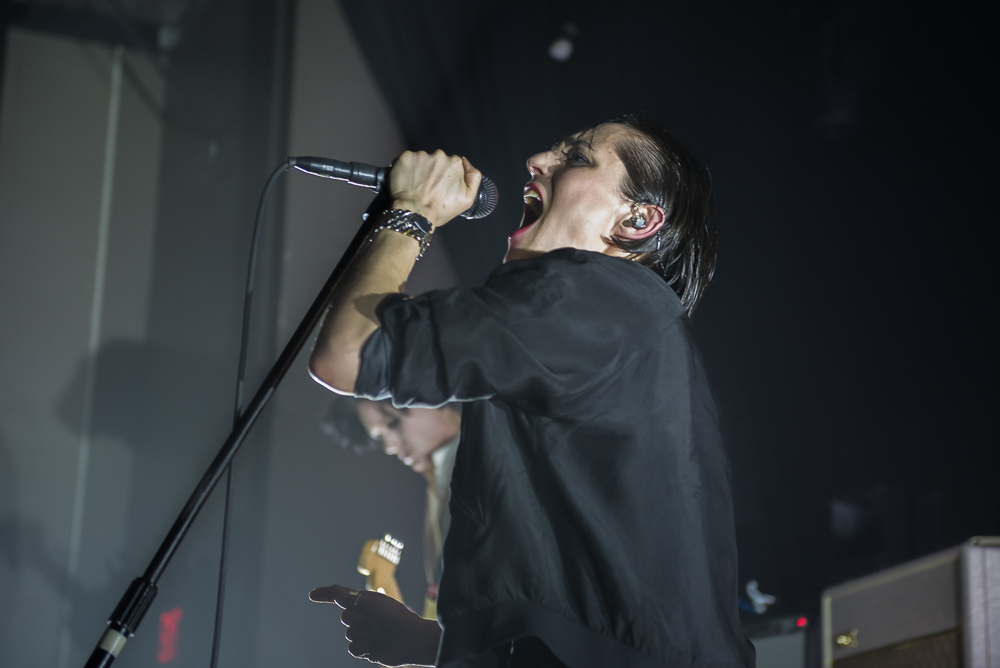Savages, Wonder Ballroom, photo by Jeff Ryan