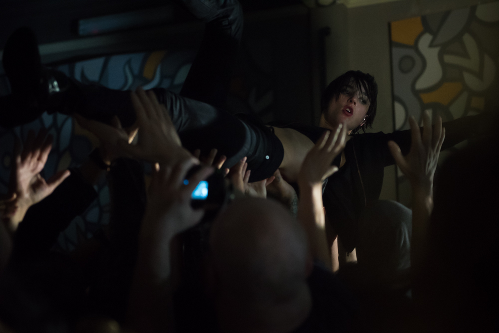 Savages, Wonder Ballroom, photo by Jeff Ryan