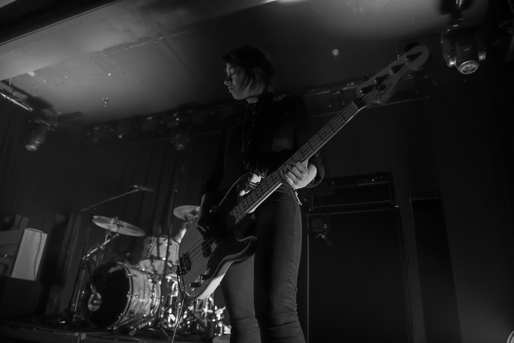 Savages, Wonder Ballroom, photo by Jeff Ryan