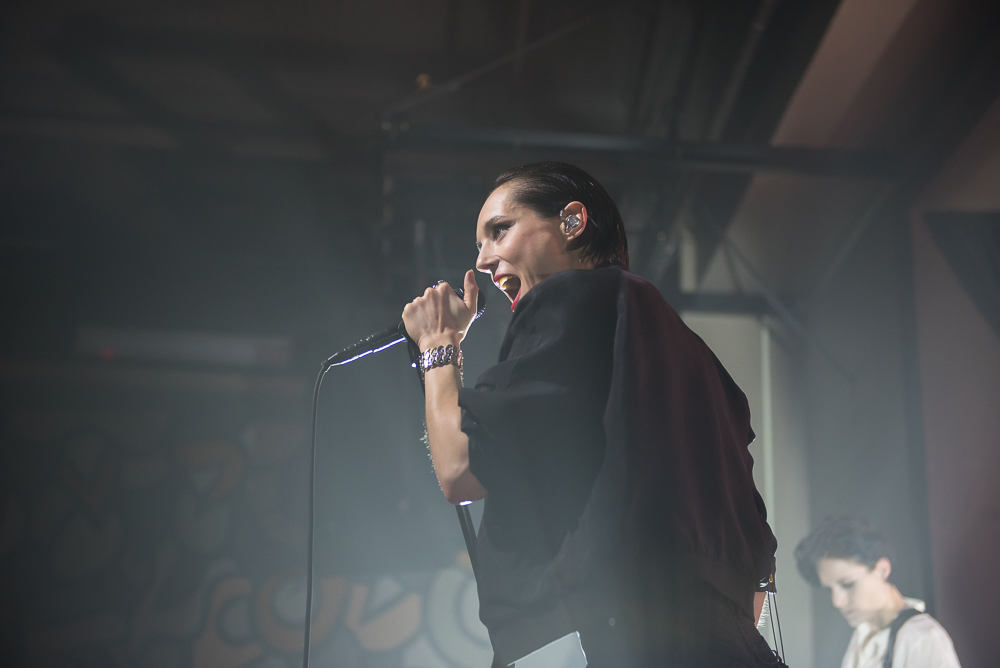 Savages, Wonder Ballroom, photo by Jeff Ryan