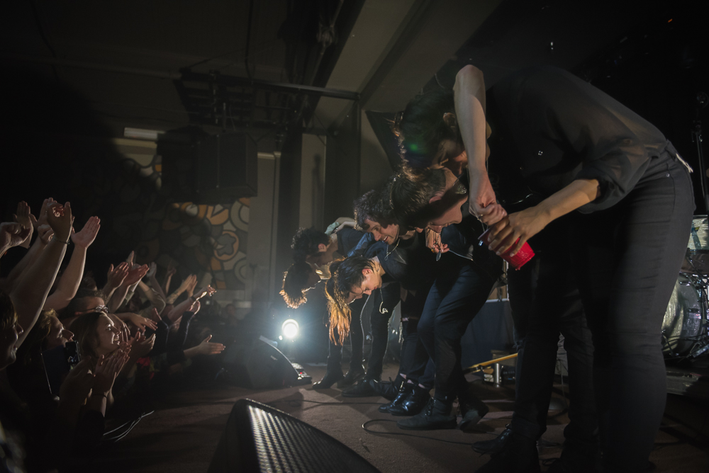 Savages, Wonder Ballroom, photo by Jeff Ryan