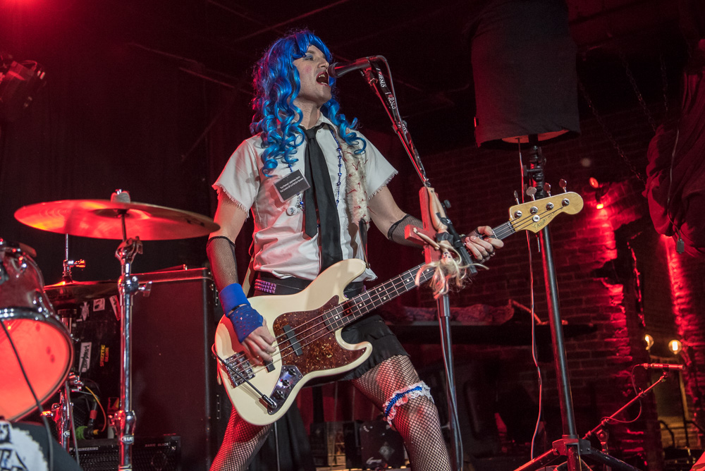The Latter Day Skanks, Dante's, photo by Miss Ellanea
