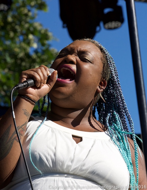 Grace Love & The True Loves, Waterfront Blues Festival, Tom McCall Waterfront Park, photo by John Alcala