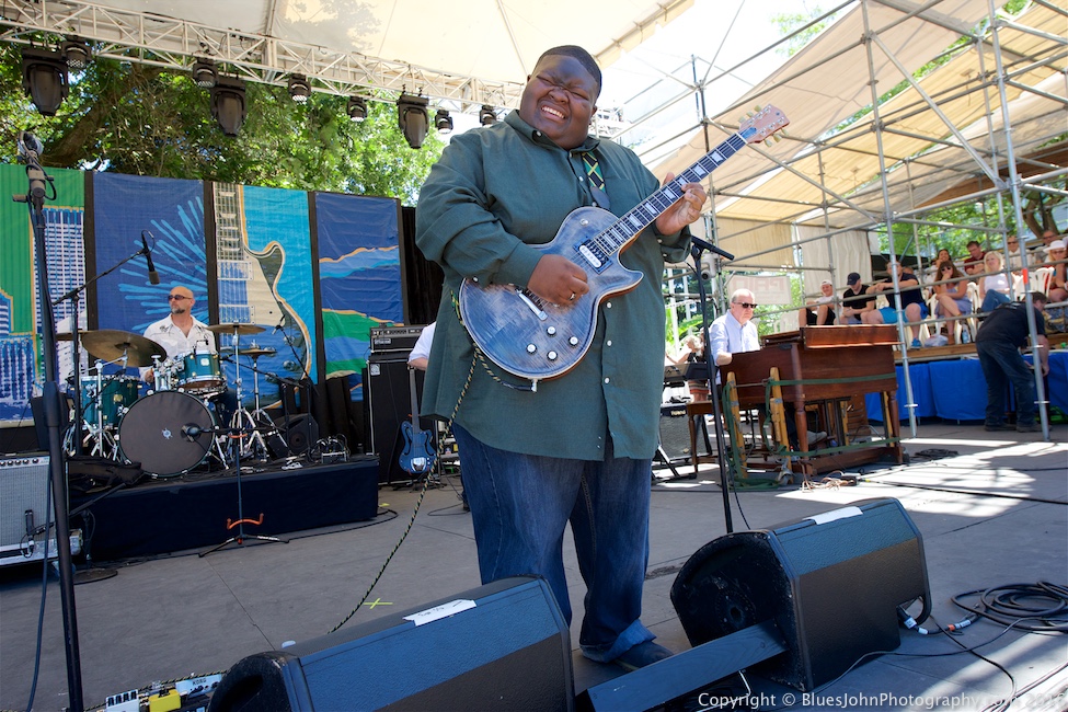 Christone "Kingfish" Ingram, Waterfront Blues Festival, Tom McCall Waterfront Park, photo by John Alcala