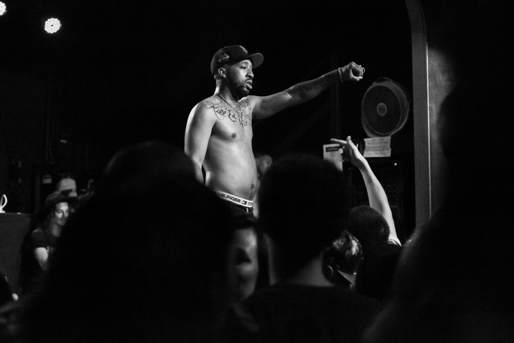 Larry June, Hawthorne Theatre, photo by Blake Sourisseau