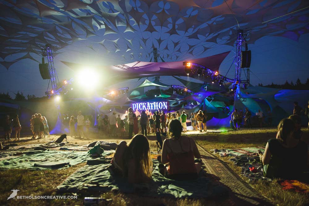 Foghorn Stringband, Pickathon, Pendarvis Farm, photo by Beth Olson