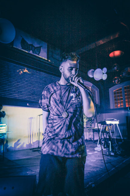 Calvin Valentine, EYRST, The Evergreen, photo by Tojo Andrianarivo