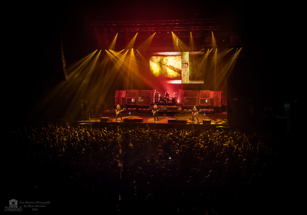 Megadeth, Matthew Knight Arena, photo by Alyssa Herrman