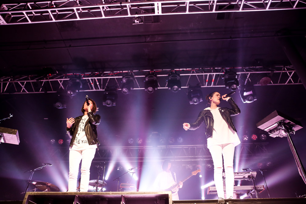 Tegan and Sara, Roseland Theater, photo by Sydnie Kobza