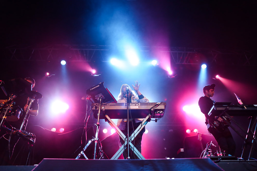 Shura, Roseland Theater, photo by Sydnie Kobza