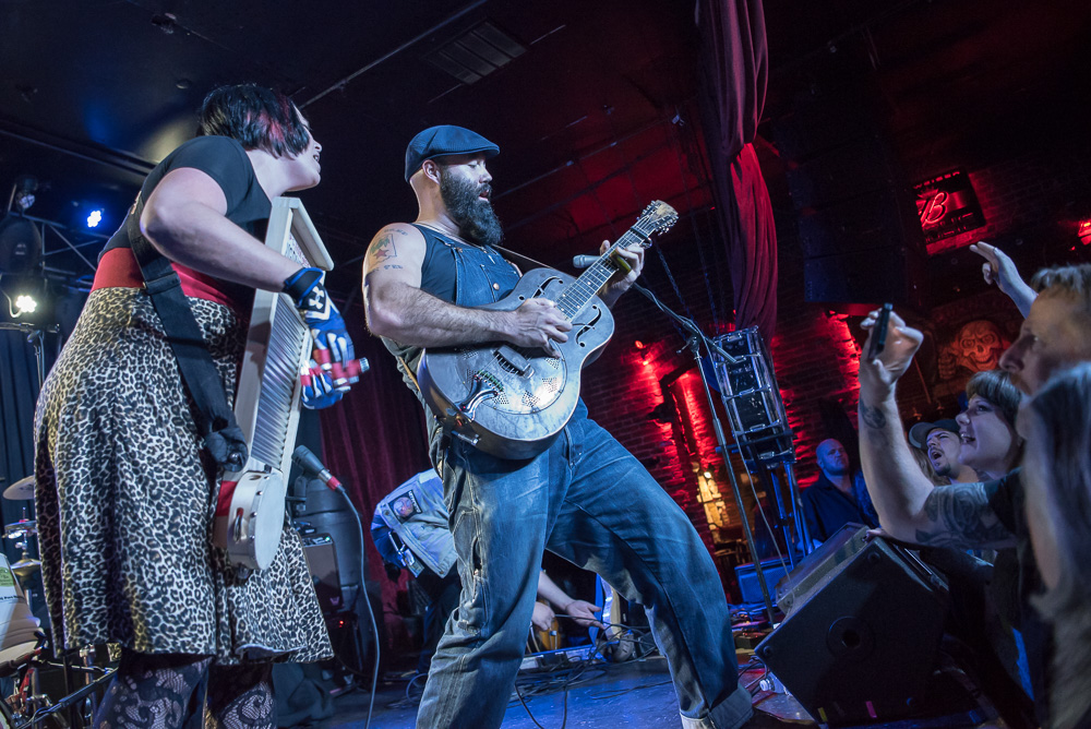 The Reverend Peyton's Big Damn Band, Dante's, photo by Miss Ellanea