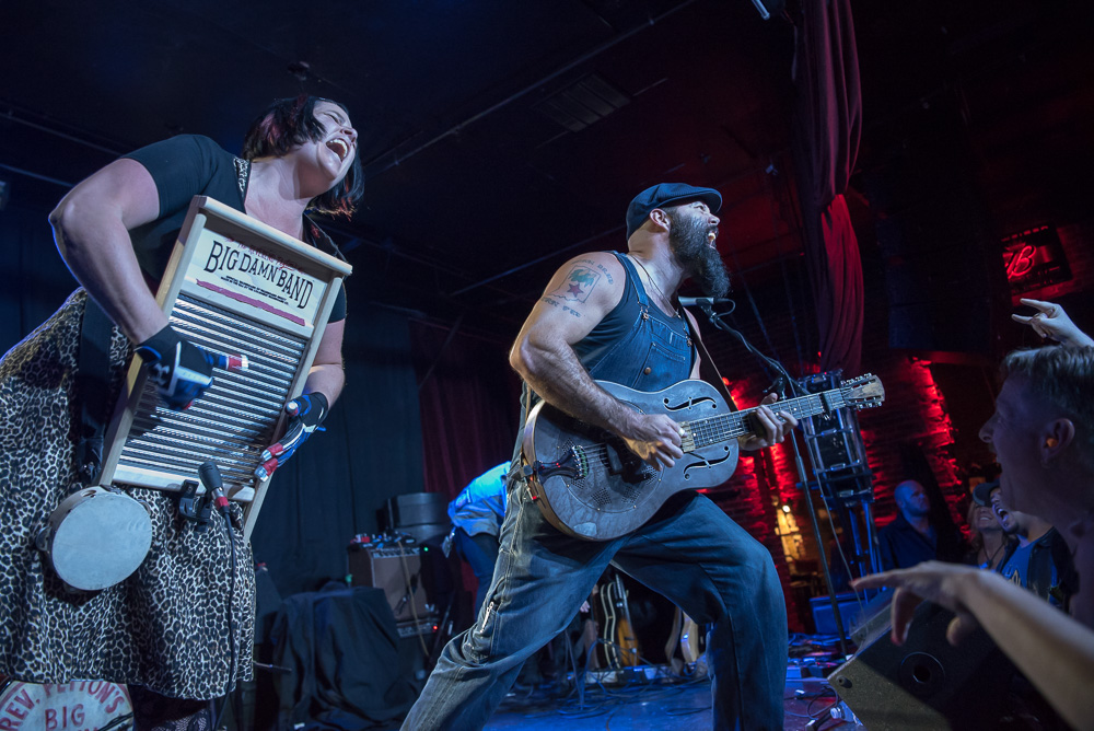 The Reverend Peyton's Big Damn Band, Dante's, photo by Miss Ellanea