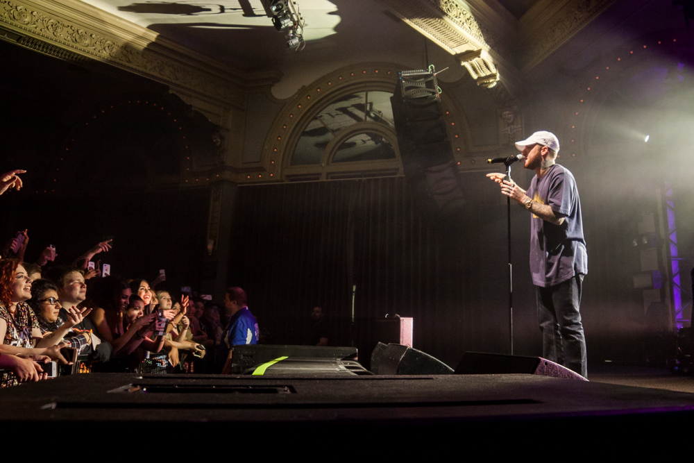 Mac Miller, Crystal Ballroom, photo by Blake Sourisseau