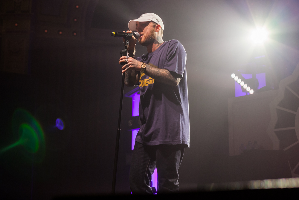 Mac Miller, Crystal Ballroom, photo by Blake Sourisseau