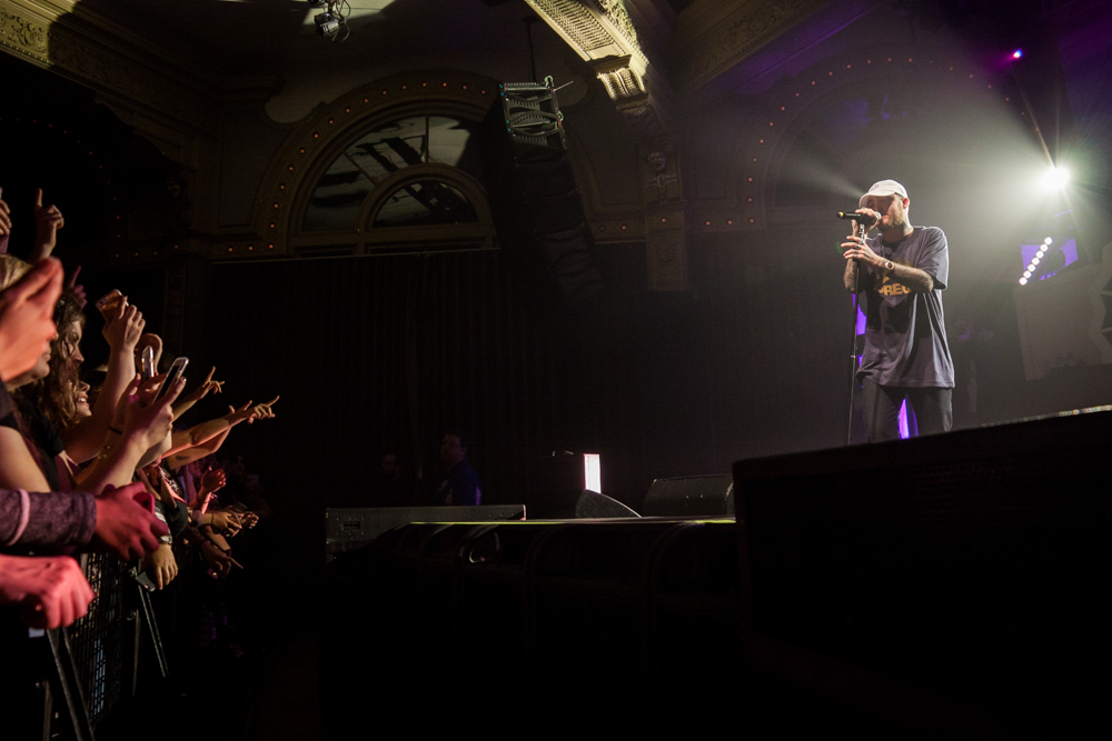 Mac Miller, Crystal Ballroom, photo by Blake Sourisseau