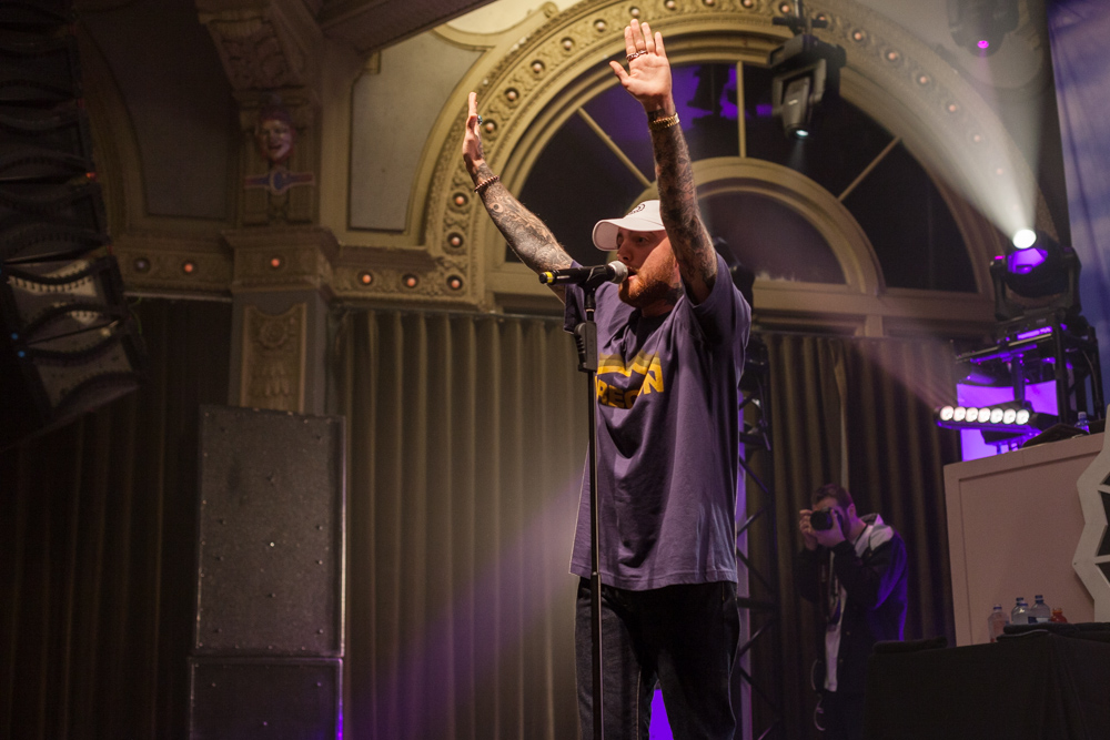 Mac Miller, Crystal Ballroom, photo by Blake Sourisseau