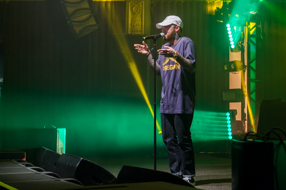 Mac Miller, Crystal Ballroom, photo by Blake Sourisseau