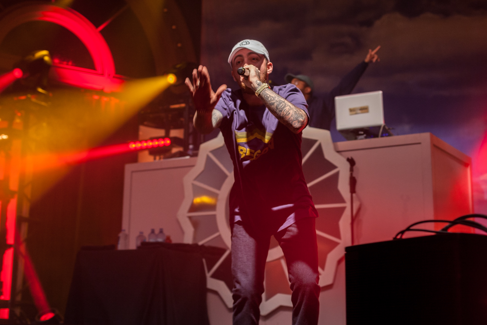 Mac Miller, Crystal Ballroom, photo by Blake Sourisseau