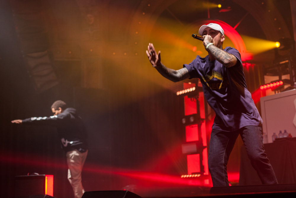 Mac Miller, Crystal Ballroom, photo by Blake Sourisseau