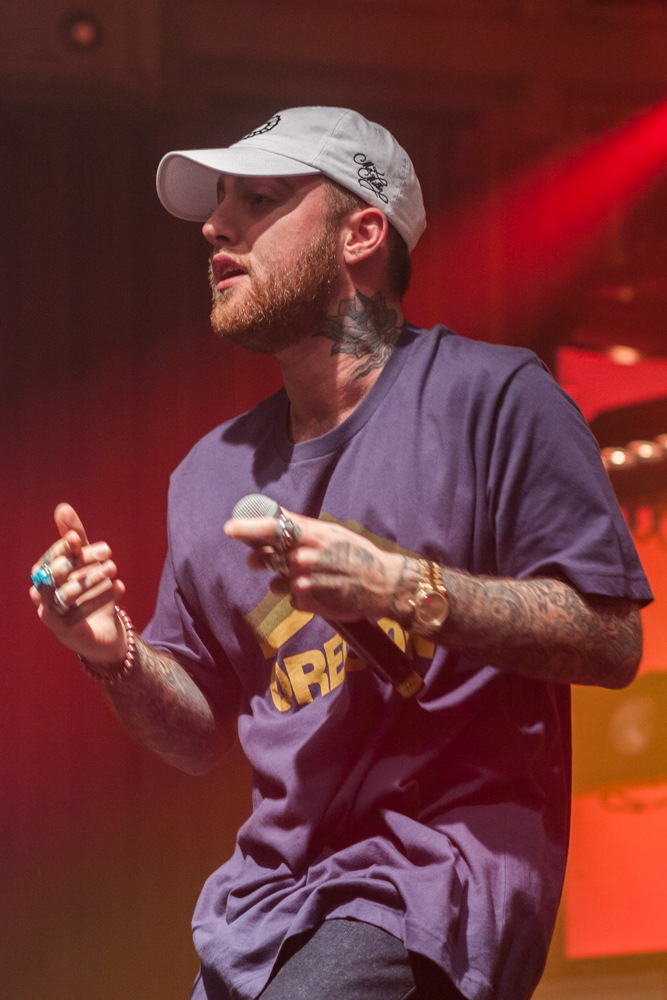 Mac Miller, Crystal Ballroom, photo by Blake Sourisseau