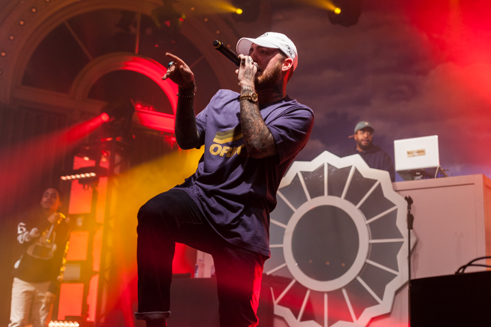 Mac Miller, Crystal Ballroom, photo by Blake Sourisseau
