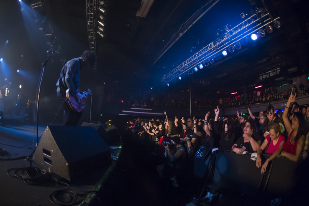 Black Rebel Motorcycle Club, Roseland Theater, photo by Jordan Sleeth