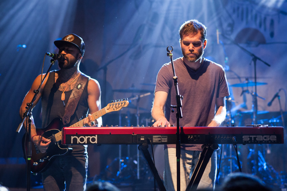 Nahko and Medicine for the People, Crystal Ballroom, 94.7 FM, photo by Blake Sourisseau