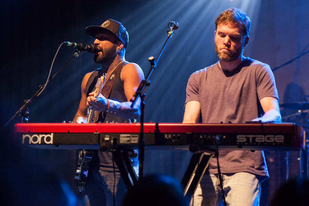 Nahko and Medicine for the People, Crystal Ballroom, 94.7 FM, photo by Blake Sourisseau