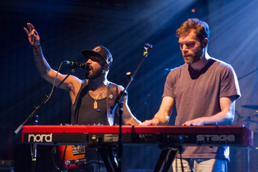 Nahko and Medicine for the People, Crystal Ballroom, 94.7 FM, photo by Blake Sourisseau