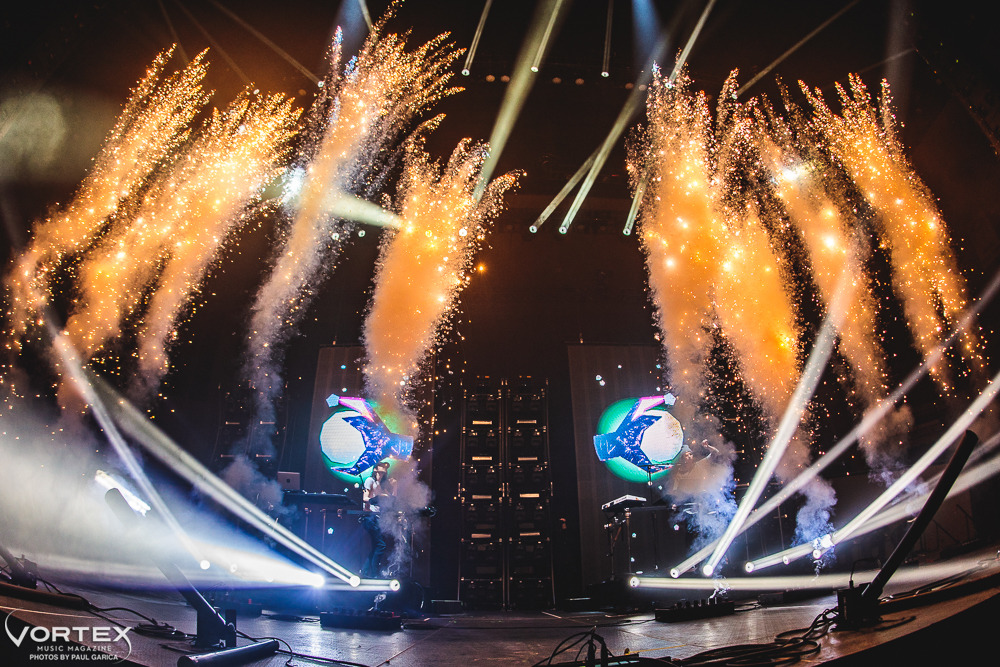 Porter Robinson, Madeon, Veterans Memorial Coliseum, Rose Quarter, photo by Paul Garcia