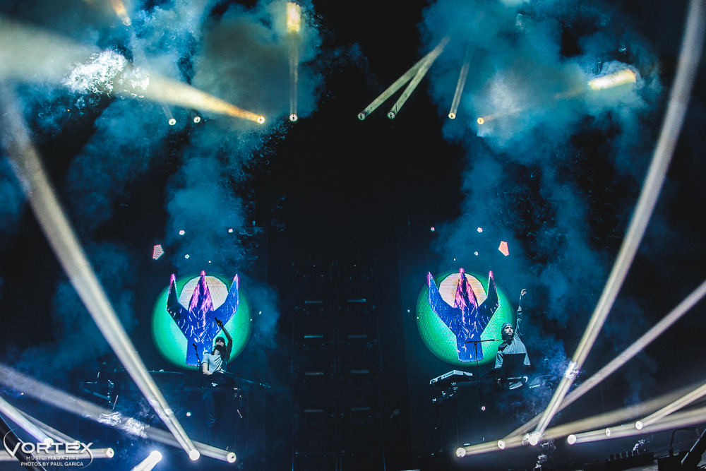 Porter Robinson, Madeon, Veterans Memorial Coliseum, Rose Quarter, photo by Paul Garcia