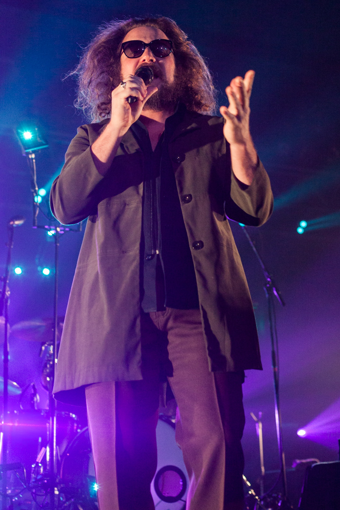 Jim James, Roseland Theater, photo by Blake Sourisseau