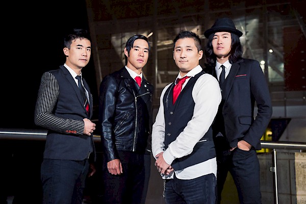 Simon Tam (left) and his Asian-American dance rock band The Slants have been in a trademark battle, one that made it all the way to the Supreme Court, for more than seven years: Photo by Sarah Giffrow