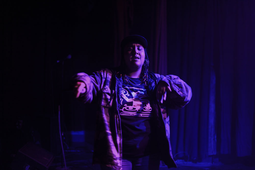 Gifted Gab, Star Theater, MOGO Music Festival, The Thesis, photo by Renée Lopez