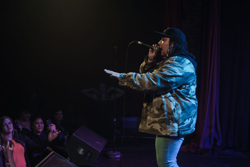 Gifted Gab, Star Theater, MOGO Music Festival, The Thesis, photo by Renée Lopez