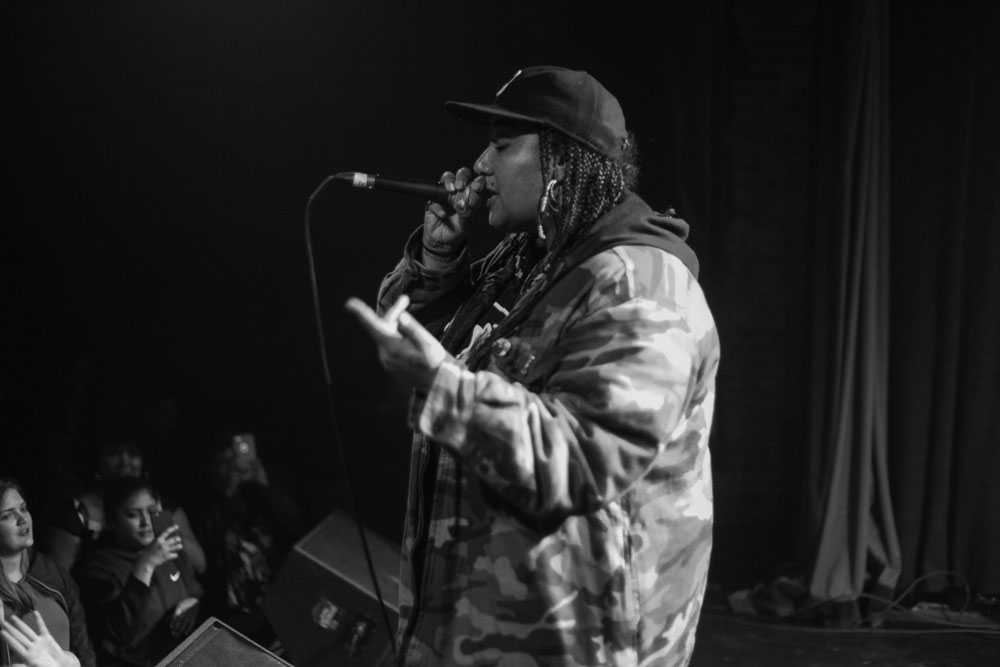 Gifted Gab, Star Theater, MOGO Music Festival, The Thesis, photo by Renée Lopez