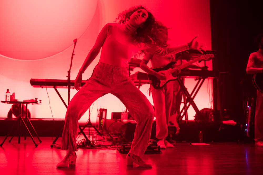 Solange, Arlene Schnitzer Concert Hall, Soul'd Out Music Festival, photo by Kai Hayashi