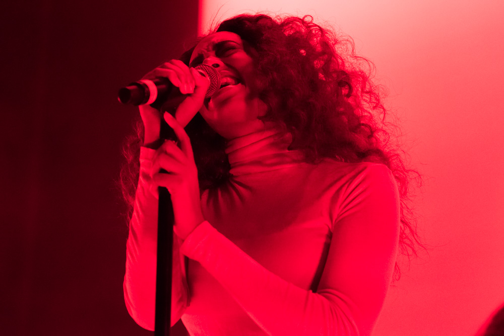 Solange, Arlene Schnitzer Concert Hall, Soul'd Out Music Festival, photo by Kai Hayashi