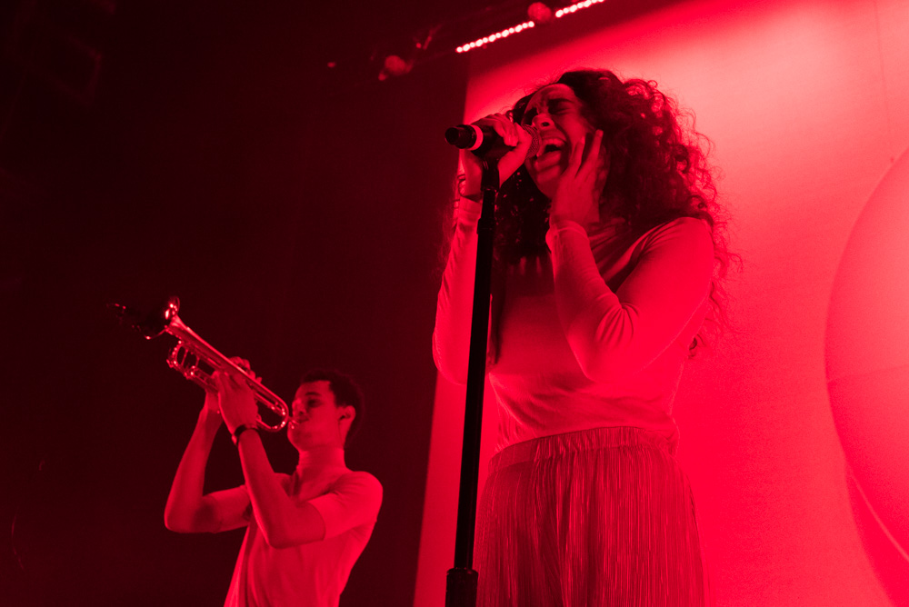 Solange, Arlene Schnitzer Concert Hall, Soul'd Out Music Festival, photo by Kai Hayashi