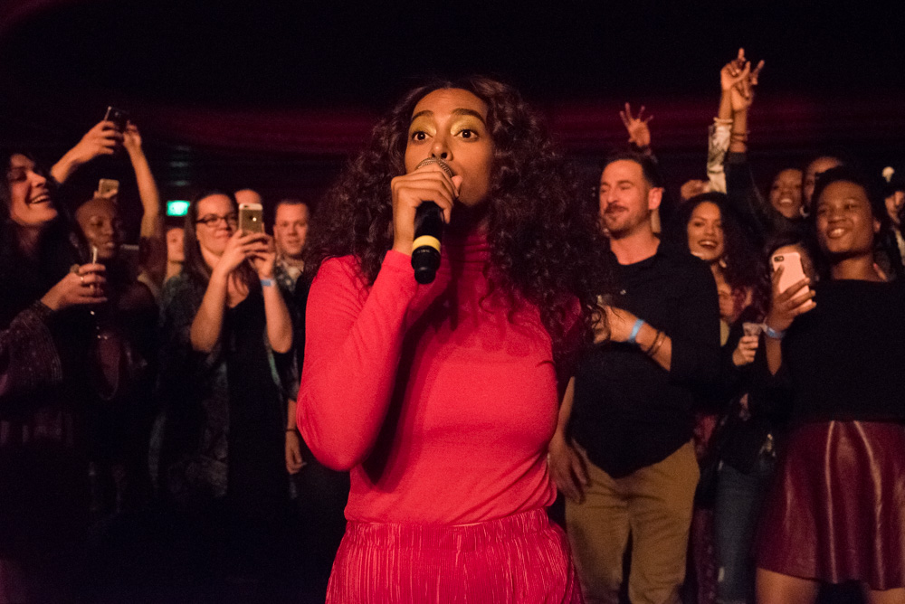 Solange, Arlene Schnitzer Concert Hall, Soul'd Out Music Festival, photo by Kai Hayashi