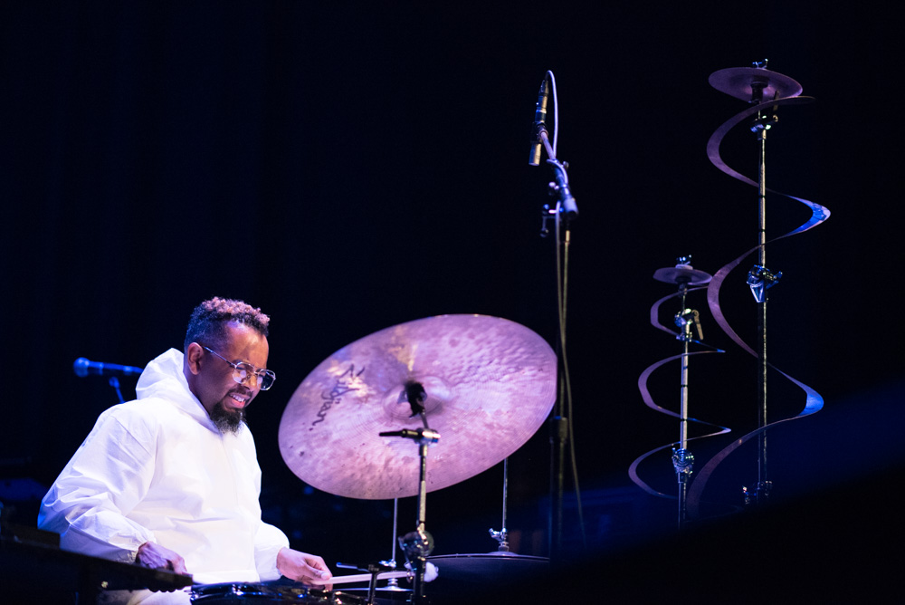 Jamire Williams, Arlene Schnitzer Concert Hall, Soul'd Out Music Festival, photo by Kai Hayashi
