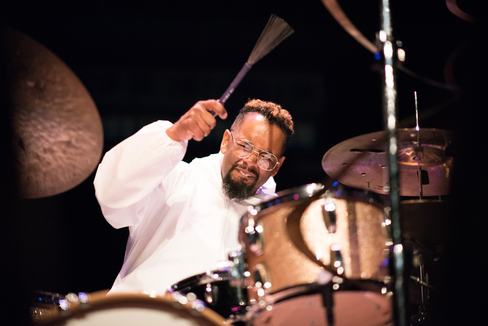 Jamire Williams, Arlene Schnitzer Concert Hall, Soul'd Out Music Festival, photo by Kai Hayashi