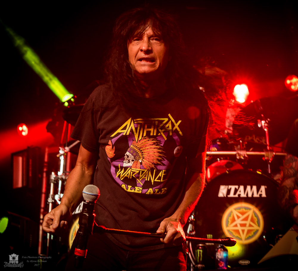 Anthrax, Roseland Theater, photo by Alyssa Herrman