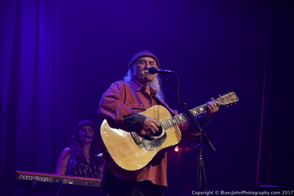 David Crosby, Aladdin Theater, photo by John Alcala