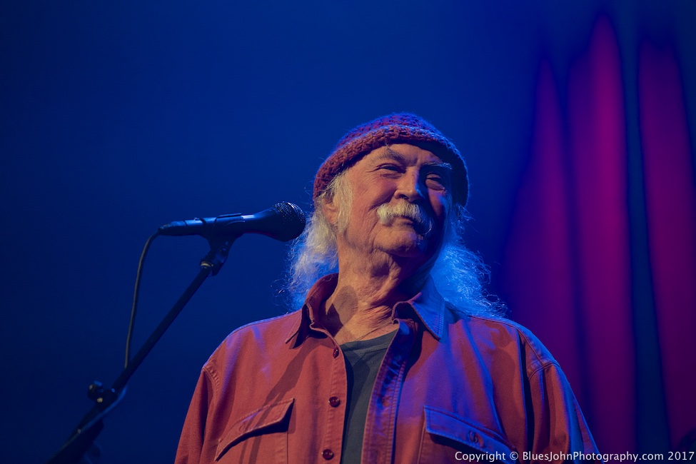 David Crosby, Aladdin Theater, photo by John Alcala