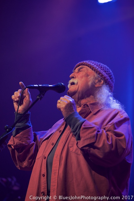 David Crosby, Aladdin Theater, photo by John Alcala
