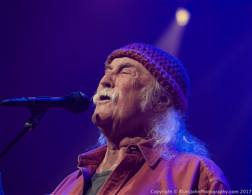 David Crosby, Aladdin Theater, photo by John Alcala