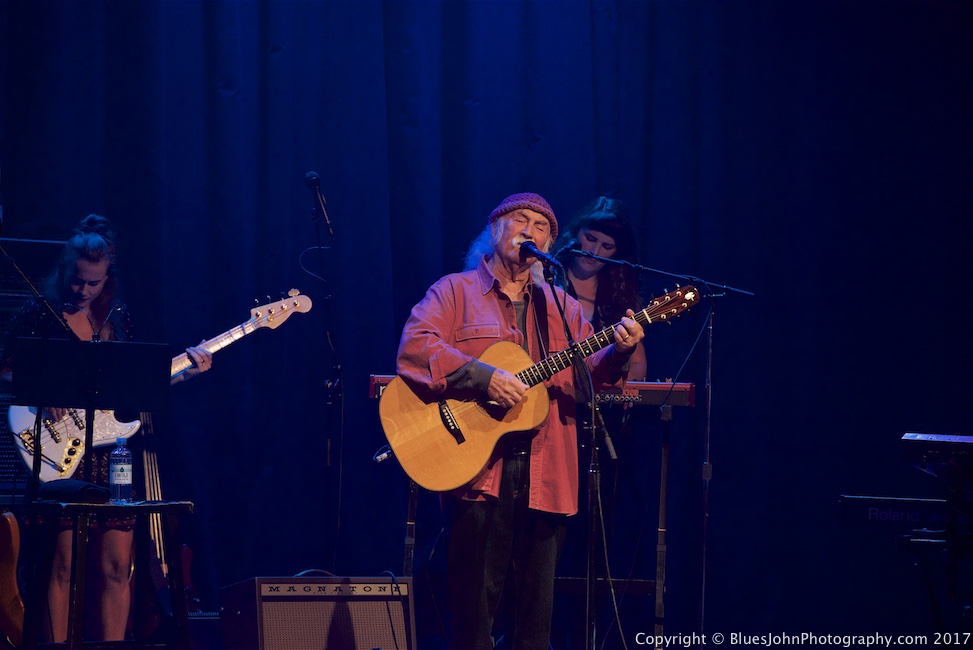 David Crosby, Aladdin Theater, photo by John Alcala