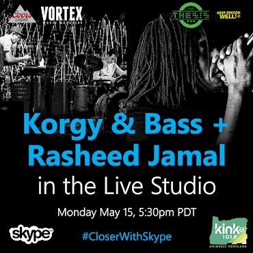 CLICK HERE to RSVP to the free, all-ages collab sesh on May 15 via Skype Live Studio
